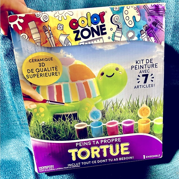 COLOR ZONE paint my own turtle - Picture 2 of 4